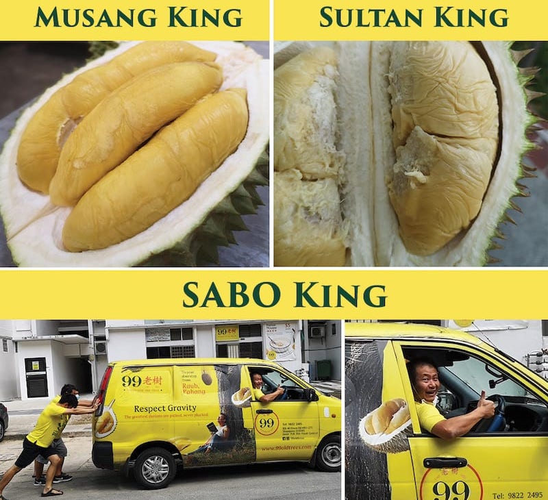 GoBusiness 99 Old Trees Durian King Meme